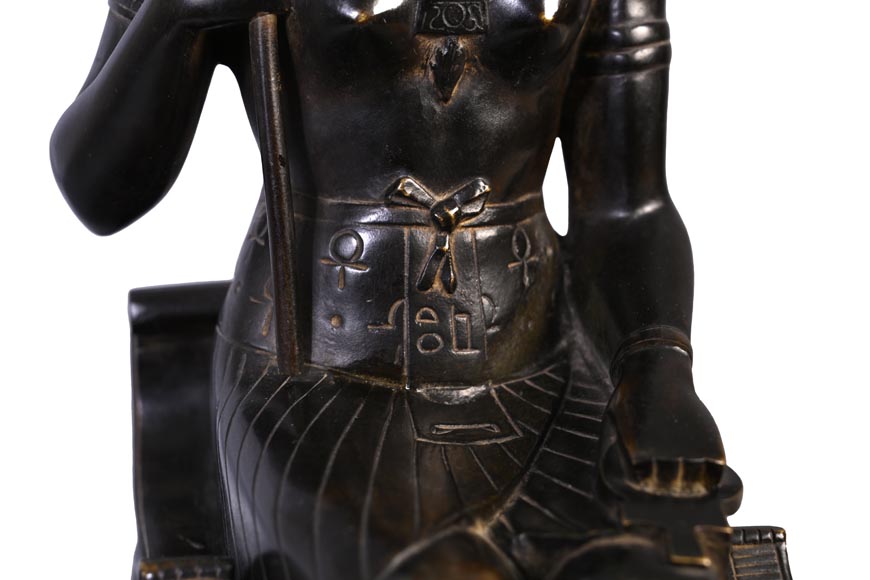 Napoleon III Inkwell with Egyptian Inspiration, late 19th Century Napoleon III Inkwell with Egyptian Inspiration, late 19th Century-6