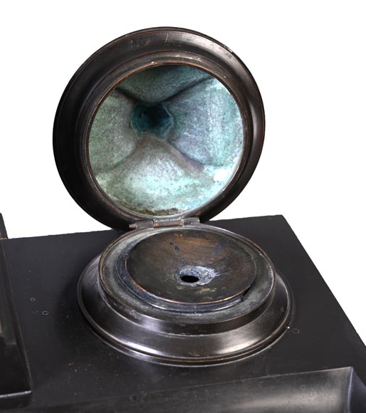 Napoleon III Inkwell with Egyptian Inspiration, late 19th Century Napoleon III Inkwell with Egyptian Inspiration, late 19th Century-12