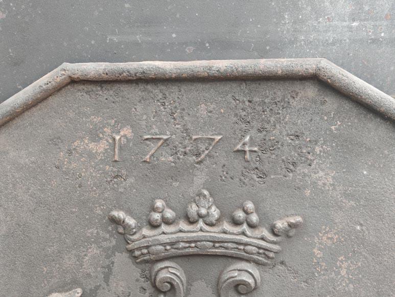 Fireback with yews, 1774 Fireback with yews, 1774-2