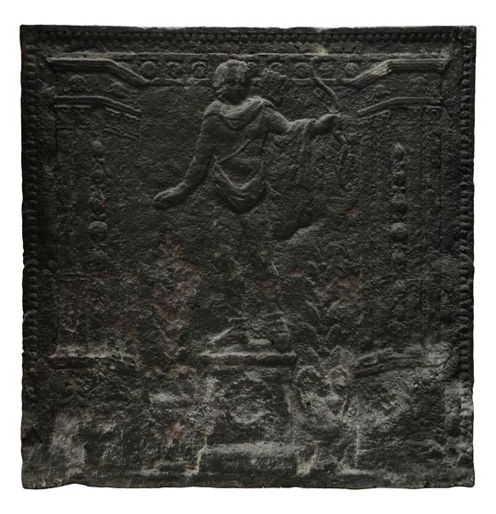 Fireback with Apollo of the Belvedere Fireback with Apollo of the Belvedere-0