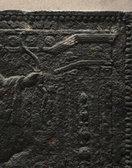 Fireback with Apollo of the Belvedere Fireback with Apollo of the Belvedere-4