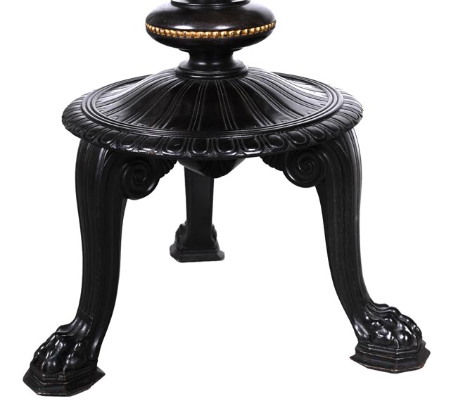 Julien-Nicolas RIVART, Napoleon III Style Gueridon by Julien-Nicolas RIVART – Floral Marquetry on Marble Top Julien-Nicolas RIVART, Napoleon III Style Gueridon by Julien-Nicolas RIVART – Floral Marquetry on Marble Top-9