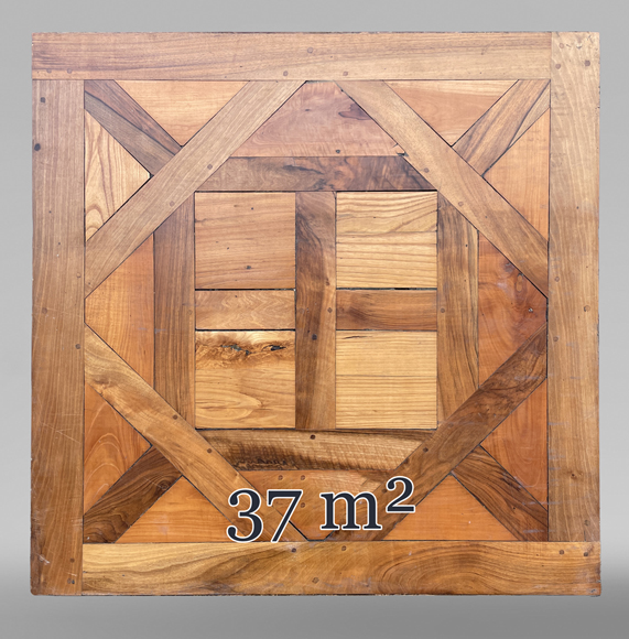 Lot of about 37m² of Arenberg parquet flooring Lot of about 37m² of Arenberg parquet flooring-0