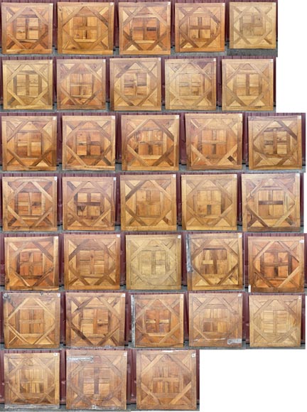 Lot of about 37m² of Arenberg parquet flooring Lot of about 37m² of Arenberg parquet flooring-5