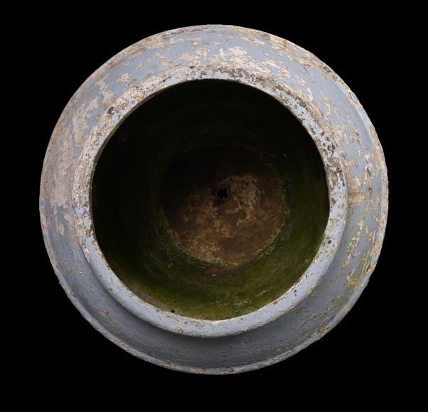 Willy Guhl, Pair of Fibre Cement Urn-Shaped Planters, 1950s-1960s Willy Guhl, Pair of Fibre Cement Urn-Shaped Planters, 1950s-1960s-8