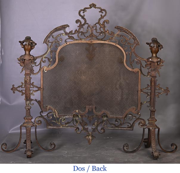 Bronze helmet spark arrester, 19th century Bronze helmet spark arrester, 19th century-7