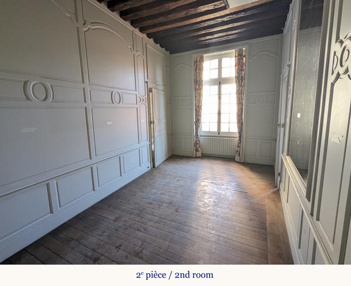 Antique Oak and Pine Wood Paneling – Composed of Two Rooms Antique Oak and Pine Wood Paneling – Composed of Two Rooms-9