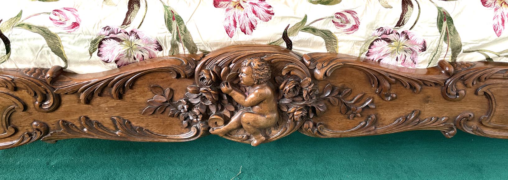 Louis XV style walnut bedroom Louis XV style walnut bedroom-5