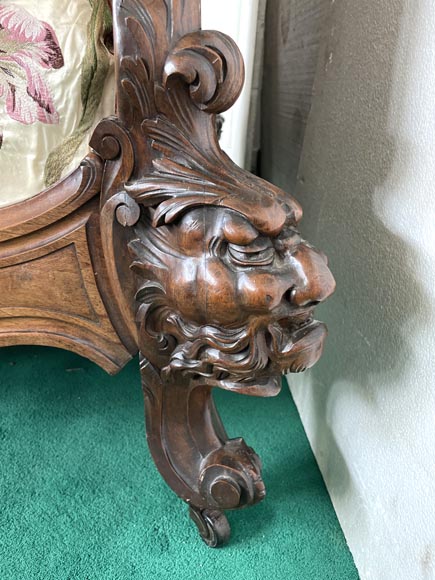 Louis XV style walnut bedroom Louis XV style walnut bedroom-6