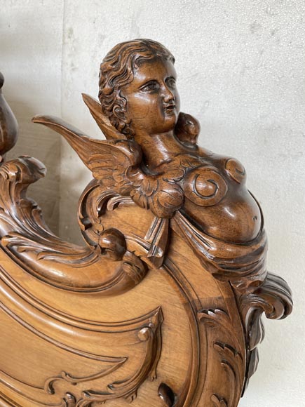 Louis XV style walnut bedroom Louis XV style walnut bedroom-7