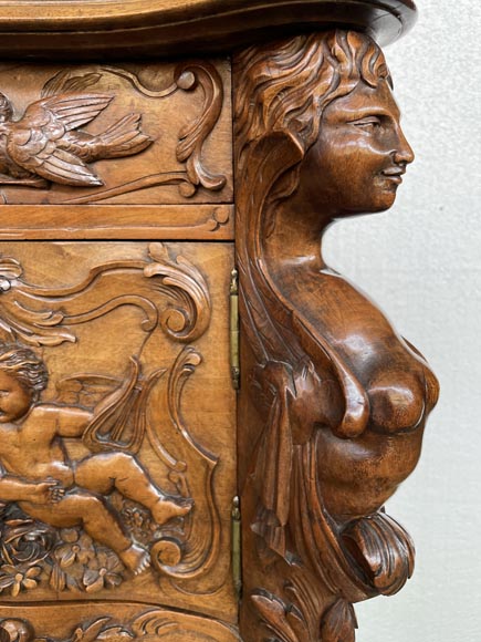 Louis XV style walnut bedroom Louis XV style walnut bedroom-13