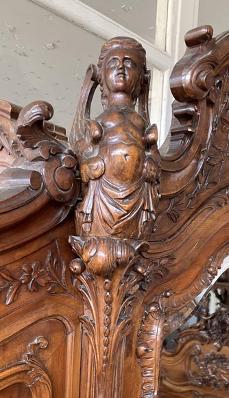 Louis XV style walnut bedroom Louis XV style walnut bedroom-24