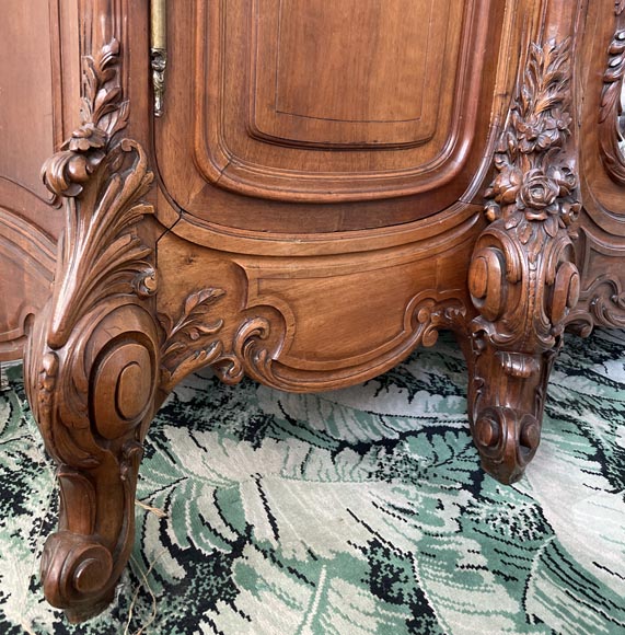 Louis XV style walnut bedroom Louis XV style walnut bedroom-25