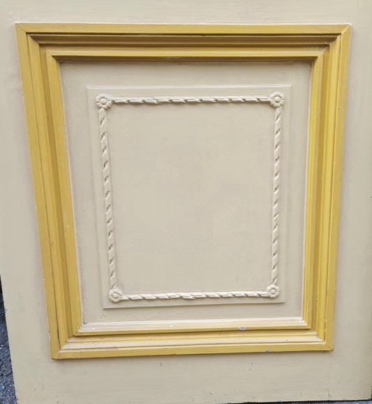 Pair of Louis XVI style double doors in carved wood Pair of Louis XVI style double doors in carved wood-8