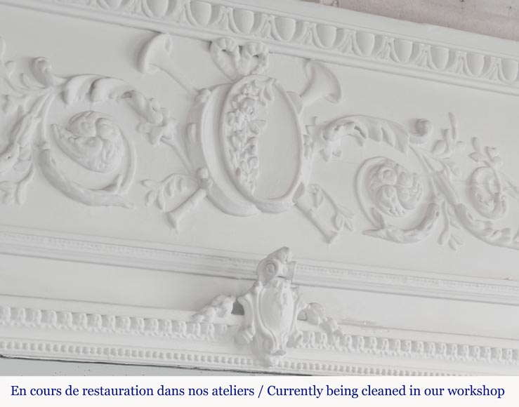 Louis XVI style trumeau with musical instruments Louis XVI style trumeau with musical instruments-2