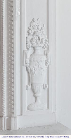 Louis XVI style trumeau with musical instruments Louis XVI style trumeau with musical instruments-4