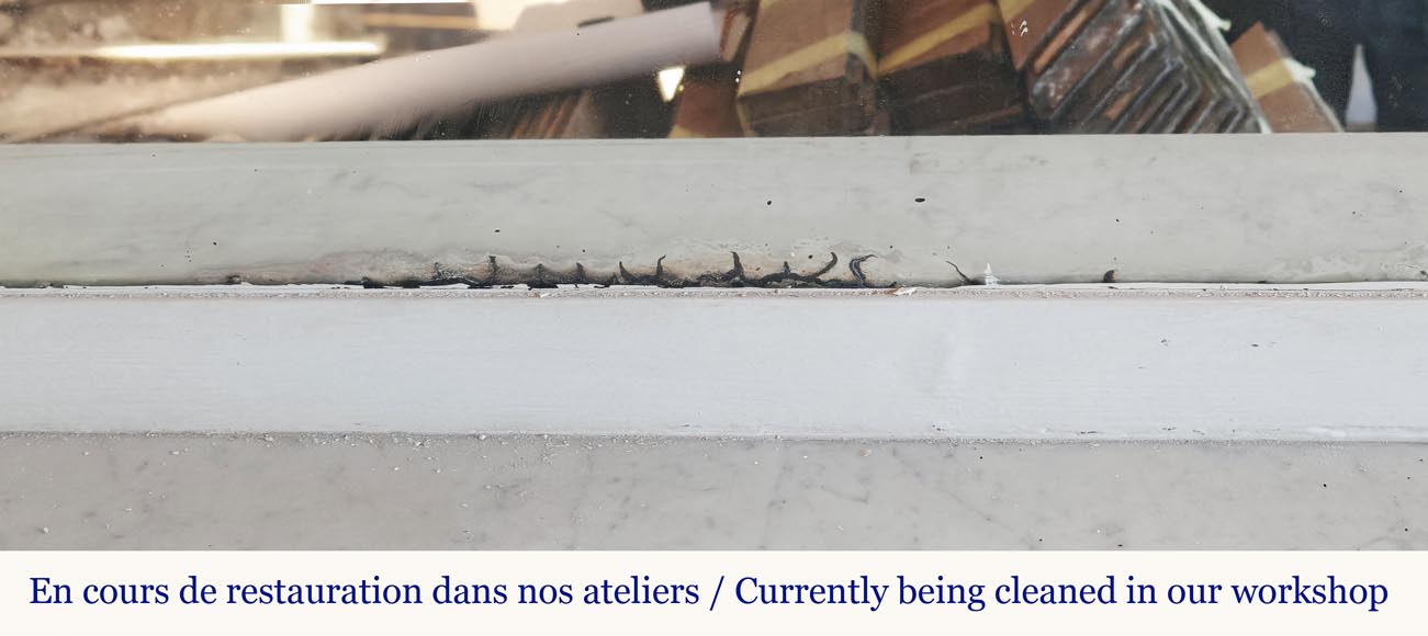 Louis XVI style trumeau with musical instruments Louis XVI style trumeau with musical instruments-5