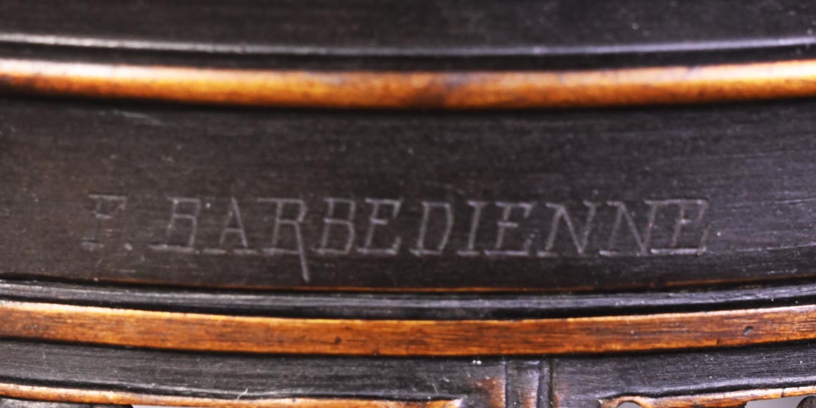 Cloisonné and Bronze Vase, Signed BARBEDIENNE, in the Style of Édouard LIÈVRE Cloisonné and Bronze Vase, Signed BARBEDIENNE, in the Style of Édouard LIÈVRE-13