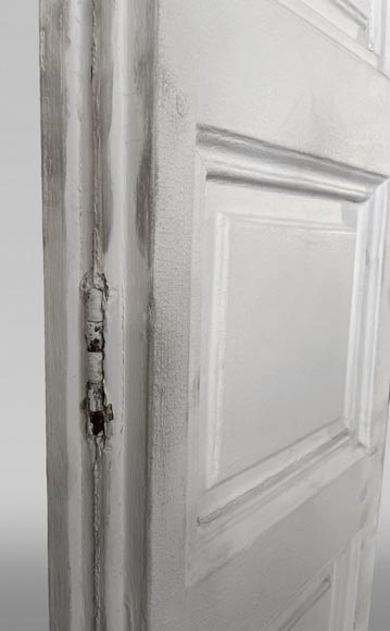 Two pairs of antique oak shutters Two pairs of antique oak shutters-3