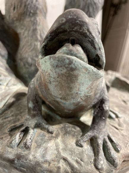 Bronze Fountain Sculpture, Italy, 19th Century Satyr Holding Ducks Bronze Fountain Sculpture, Italy, 19th Century Satyr Holding Ducks-9