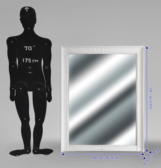 Restoration period trumeau decorated with palmettes Restoration period trumeau decorated with palmettes-5