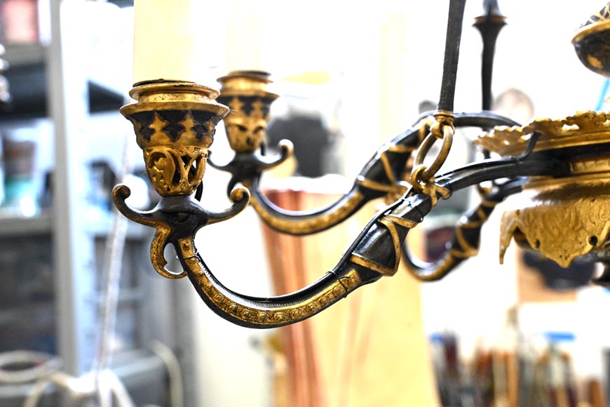 GEOFFROY-DECHAUME, “Persian” Chandelier GEOFFROY-DECHAUME, “Persian” Chandelier-3