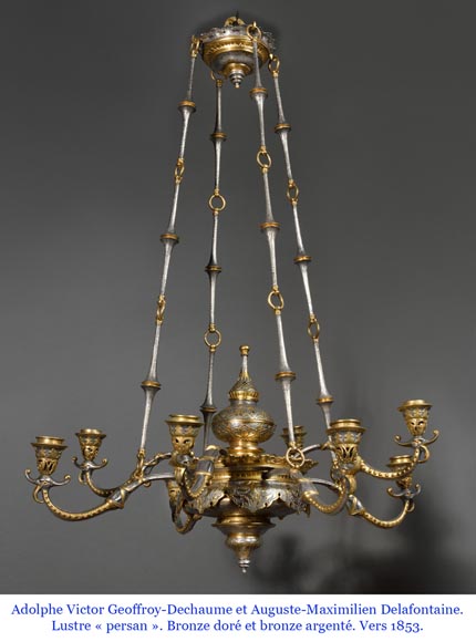 GEOFFROY-DECHAUME, “Persian” Chandelier GEOFFROY-DECHAUME, “Persian” Chandelier-8