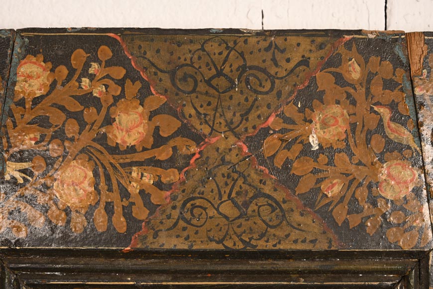 Qajar Art, Set of doors decorated with major scenes of Persian life, late 19th century Qajar Art, Set of doors decorated with major scenes of Persian life, late 19th century-17