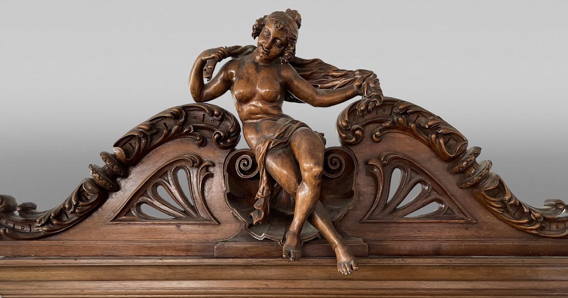 Louis MALARD, walnut bedroom set Louis MALARD, walnut bedroom set-0