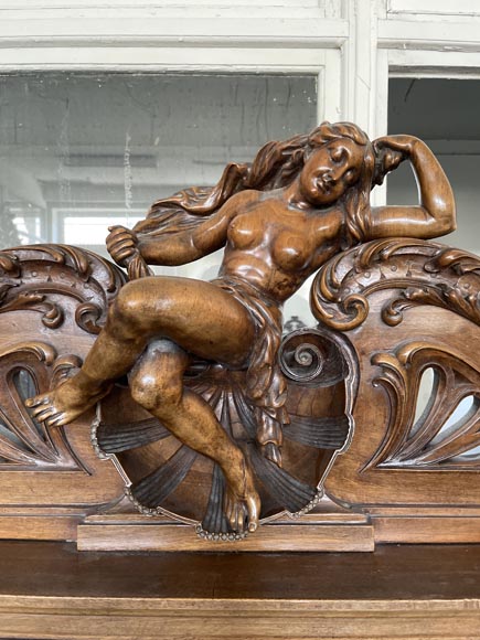 Louis MALARD, walnut bedroom set Louis MALARD, walnut bedroom set-5