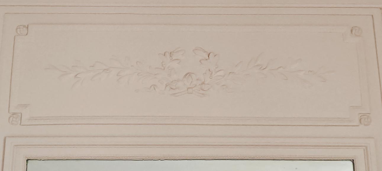 Louis XVI style trumeau decorated with a laurel wreath Louis XVI style trumeau decorated with a laurel wreath-1