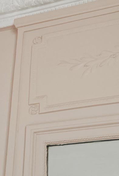 Louis XVI style trumeau decorated with a laurel wreath Louis XVI style trumeau decorated with a laurel wreath-3