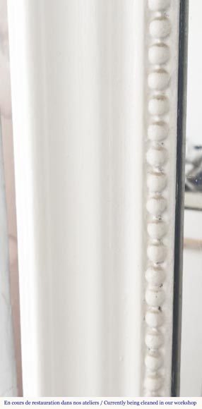 Simple Louis XVI style pearl trumeau Simple Louis XVI style pearl trumeau-3