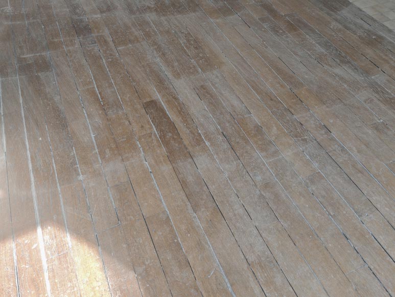 Batch of 25m² of linear oak parquet in 10cm Batch of 25m² of linear oak parquet in 10cm-3