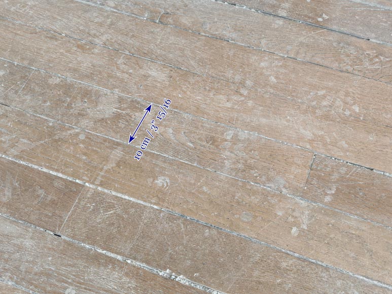 Batch of 25m² of linear oak parquet in 10cm Batch of 25m² of linear oak parquet in 10cm-5