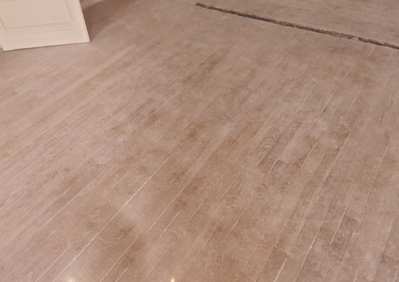 12 m² lot of linear oak parquet flooring 12 m² lot of linear oak parquet flooring-4