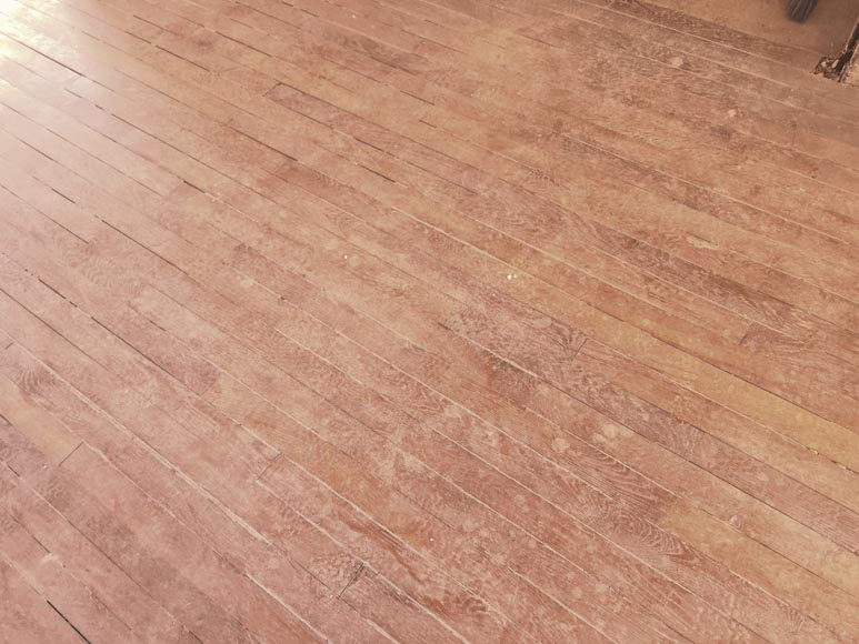 Batch of 11m² of linear oak parquet in 7.5cm Batch of 11m² of linear oak parquet in 7.5cm-3