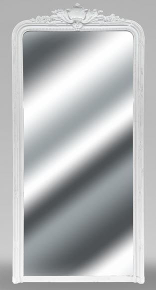 Napoleon III style trumeau topped with a shell Napoleon III style trumeau topped with a shell-0