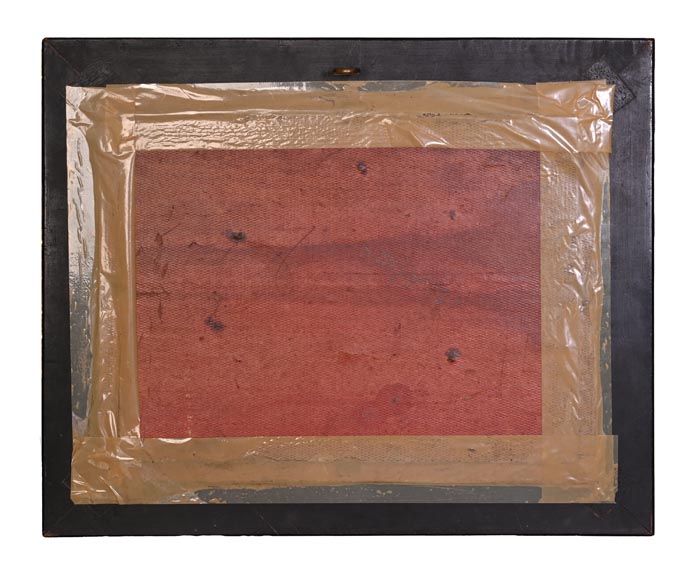 Carved softwood high relief of an animal scene, 19th century Carved softwood high relief of an animal scene, 19th century-6