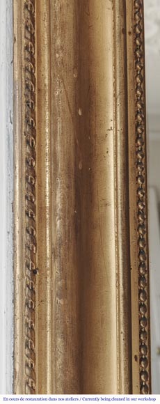 Small gilded Regency style trumeau Small gilded Regency style trumeau-4