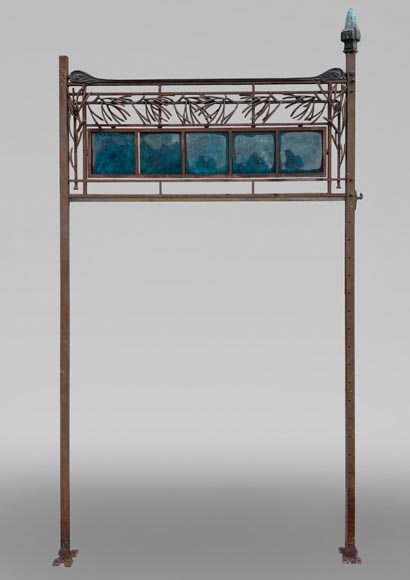 Art Nouveau Shopfront Ironwork Ensemble Art Nouveau Shopfront Ironwork Ensemble-1