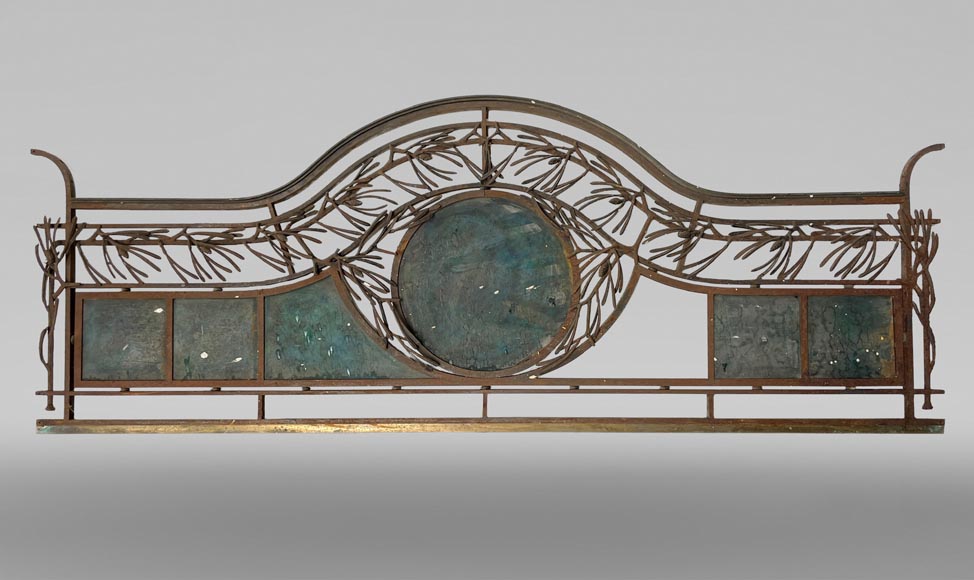 Art Nouveau Shopfront Ironwork Ensemble Art Nouveau Shopfront Ironwork Ensemble-9
