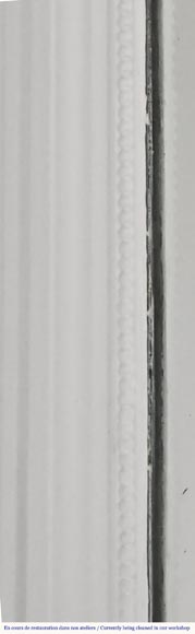 Louis XVI style trumeau decorated with a floral arch Louis XVI style trumeau decorated with a floral arch-5