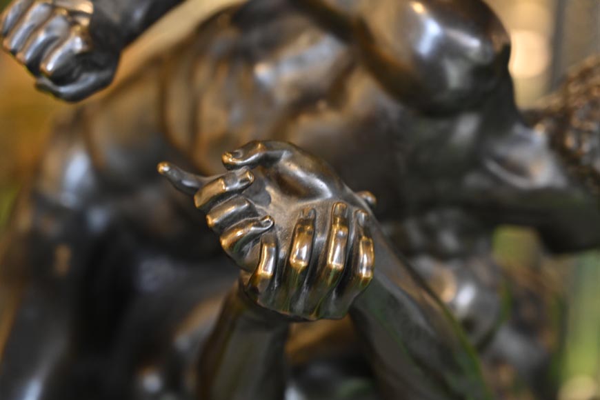 After Philippe MAGNIER, after the antique, The Wrestlers After Philippe MAGNIER, after the antique, The Wrestlers-8