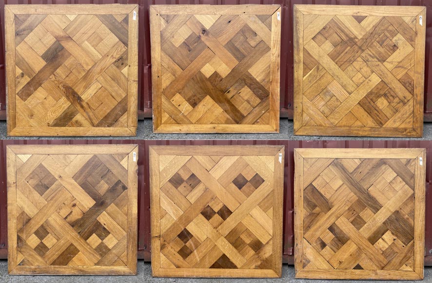 Approximately 35 m² of Versailles-style parquet flooring Approximately 35 m² of Versailles-style parquet flooring-2