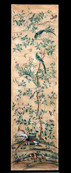 Five wallpaper panels, China, 18th century Five wallpaper panels, China, 18th century-4