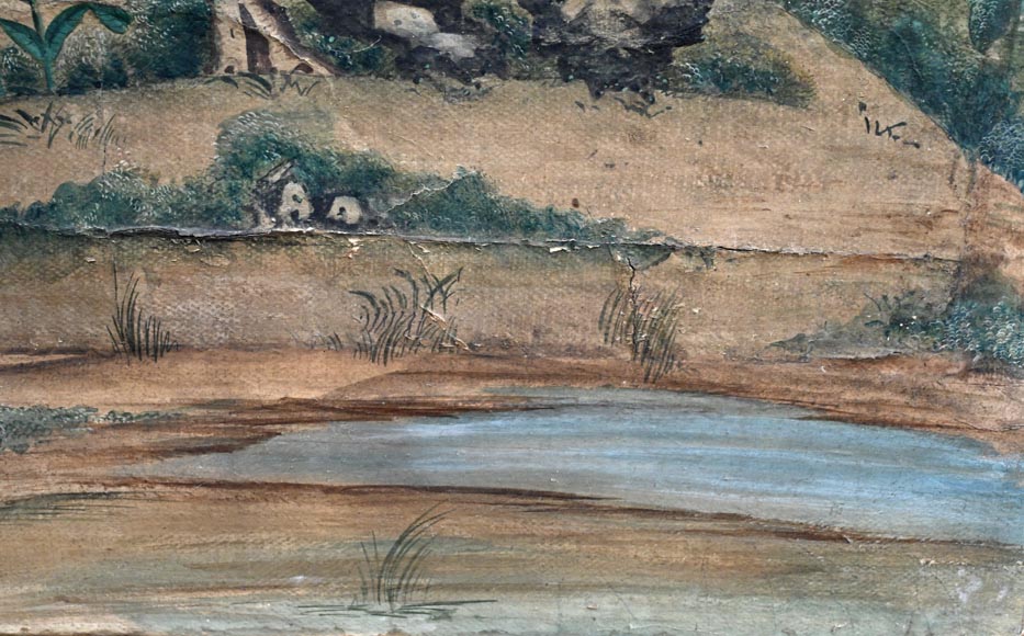 Five wallpaper panels, China, 18th century Five wallpaper panels, China, 18th century-9