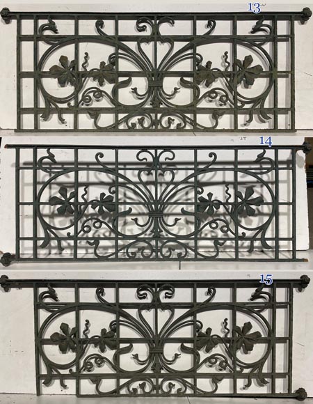Set of Wrought Iron Window Railings Set of Wrought Iron Window Railings-3