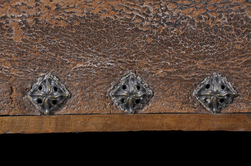 Set of 12 Neo-Gothic chairs featuring four different types of openwork backs Set of 12 Neo-Gothic chairs featuring four different types of openwork backs-8