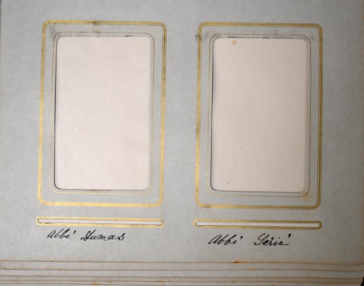 Julien-Nicolas Rivart (1802-1867) – Photo album with porcelain marquetry decoration on leather Julien-Nicolas Rivart (1802-1867) – Photo album with porcelain marquetry decoration on leather-6